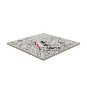 Cerasun Pisa Decor Grigio 60x60x4 cm productfoto