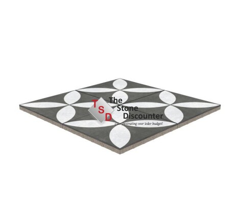 Cerasun Flower Decor 60x60x4 cm productfoto