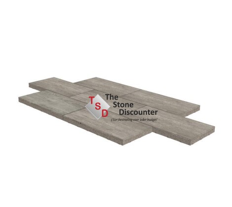 Cerasun Woodlook Grey Wash 80x40x4 cm productfoto