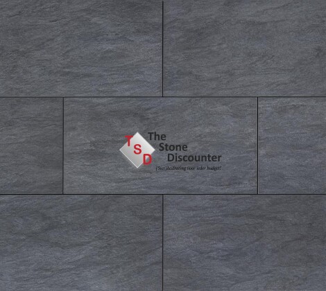 Cerasun Trentino Nero 80x40x4 cm kleurfoto