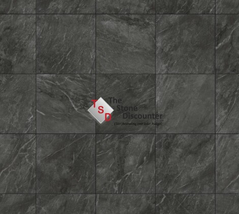 CeraSun Bergamo Antracite 60x60x4 cm kleurfoto 2