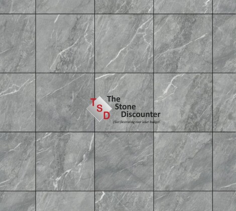 CeraSun Bergamo Azzurro 60x60x4 cm kleurfoto 2