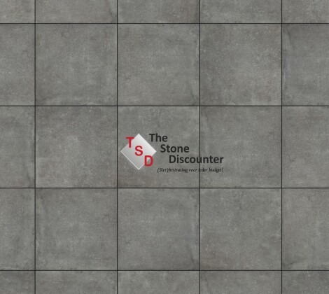 CeraSun Brescia Grigio 60x60x4 cm kleurfoto 2