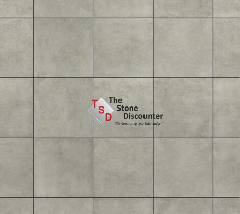 CeraSun Cemento Greige 60x60x4 cm kleurfoto 2