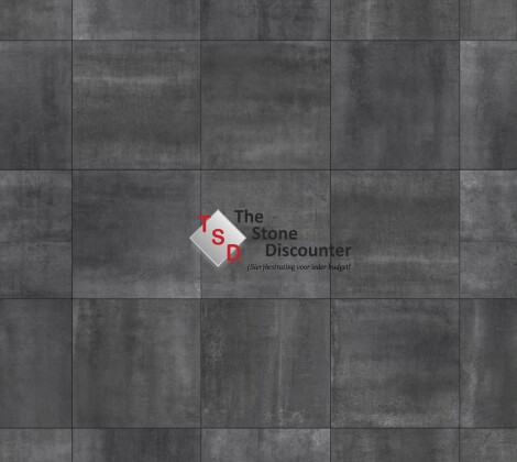 CeraSun Merano Antracite 60x60x4 cm kleurfoto 2