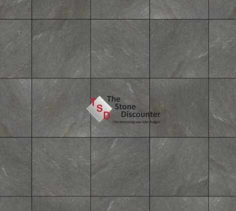 CeraSun Palermo Antracite 60x60x4 cm kleurfoto 2