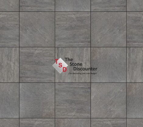 CeraSun Palermo Grigio 60x60x4 cm kleurfoto 2