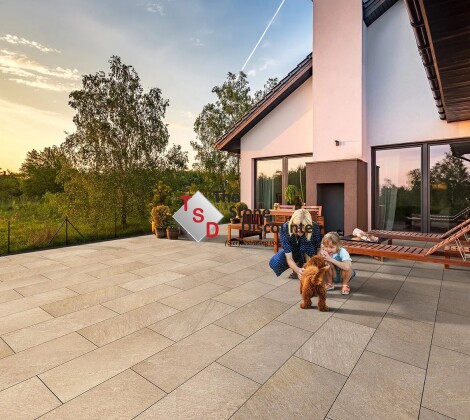 CeraSun Palermo Sabbia 60x60x4 cm sfeerfoto