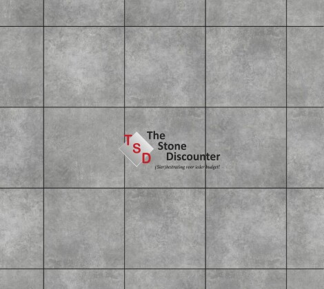 CeraSun Pisa Grigio 60x60x4 cm kleurfoto 2