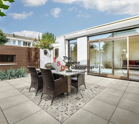 CeraSun Pisa Sabbia 60x60x4 cm sfeerfoto