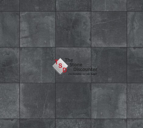 CeraSun Tropea Antracite 60x60x4 cm kleurfoto 2