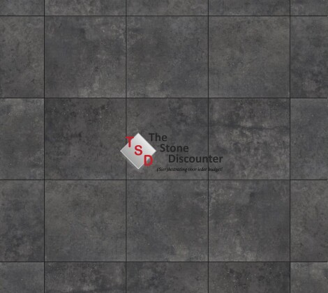 CeraSun Verona Antracite 60x60x4 cm kleurfoto 2