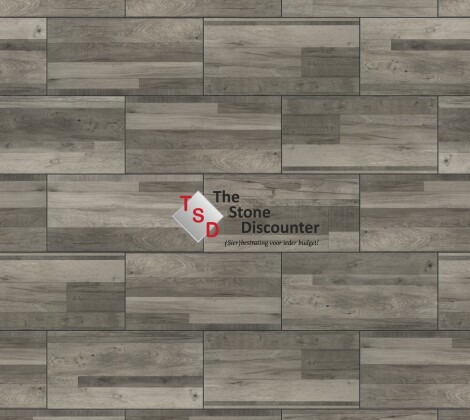 CeraSun Woodlook Torino Grigio 80x40x4 cm kleurfoto 2