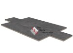 RedSun Cerasun Cilento Anthracite 80x40x4 cm Productfoto
