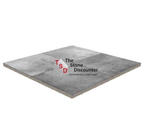 RedSun Cerasun Vulcano Grey 60x60x4 cm Productfoto