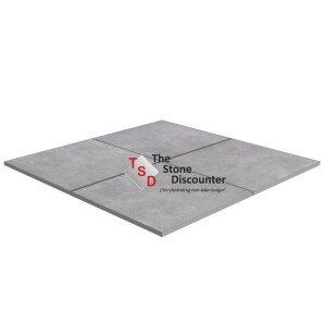 RedSun DUE Bari Grigio 60x60x2 cm Productfoto