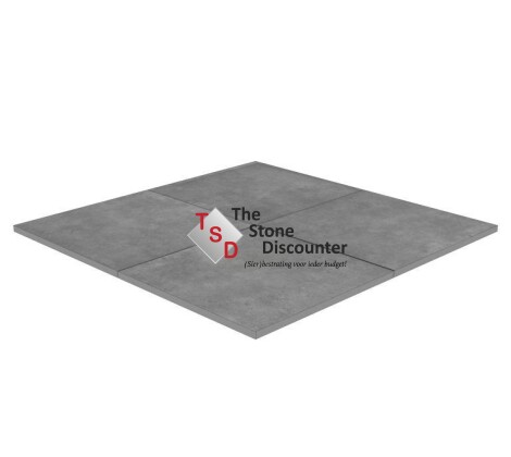 RedSun TRE Bari Antracite 80x80x3 cm Productfoto