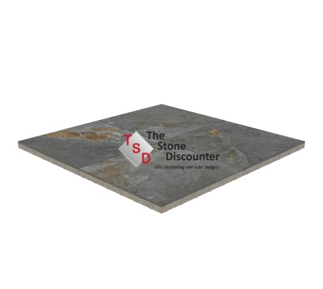 Cerasun Varese Antracite 60x60x4 cm