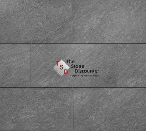 Cerasun Messina Grigio 80x40x4 cm kleurfoto