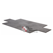 REDSUN Due Trentino Nero 80x40x2 cm Productfoto