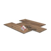 REDSUN Due Woodlook Mahony 120x40x2 cm productfoto