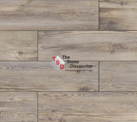 REDSUN Due Woodlook Timber Grey Softedge 120x30x2 cm kleurfoto