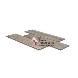 REDSUN Due Woodlook Timber Grey Softedge 120x30x2 cm productfoto