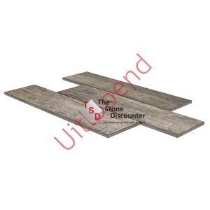 REDSUN Due Rustic Wood Oak Grey 120x30x2 cm productfoto
