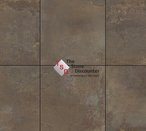 Due Volterra Copper 60x60x2 cm kleurfoto 2