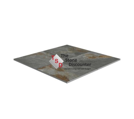 Due Varese Antracite 80x80x2 cm productfoto