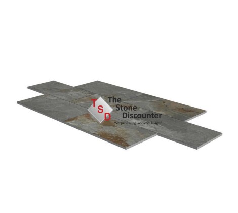Due Varese Antracite 80x40x2 cm productfoto