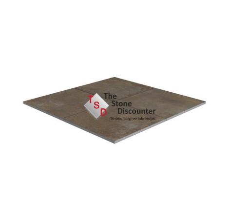 Due Volterra Copper 60x60x2 cm productfoto