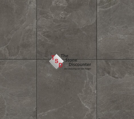 Due Recco Antracite 60x60x2 cm kleurfoto 2