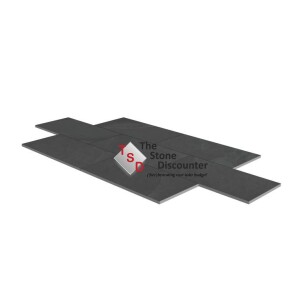 Due Pavia Antracite 80x40x2 cm productfoto