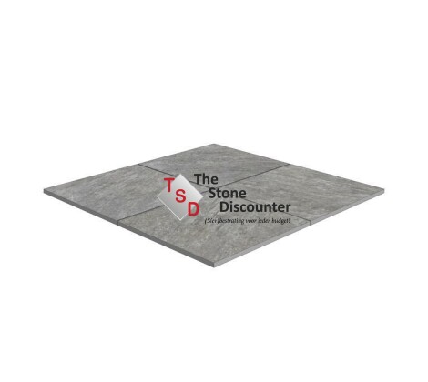 Due Messina Grigio 80x80x2 cm productfoto