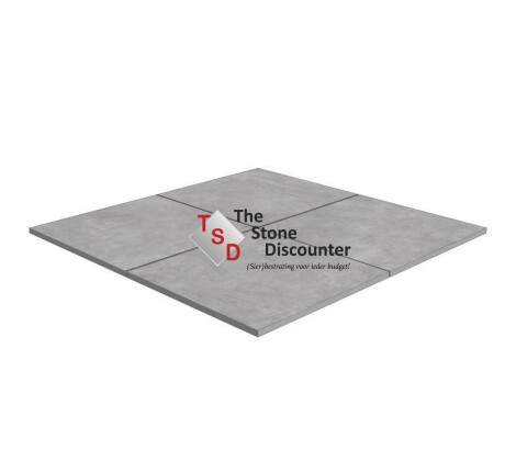 Due Cilento Grigio 80x80x2 cm productfoto