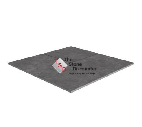 Due Cilento Antracite 60x60x2 cm productfoto