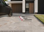 Due Varese Taupe 80x80x2 cm sfeerfoto
