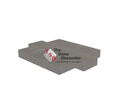 Recto Grey 15x15x6 cm productfoto