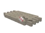 Recto Aqua Blanco 19x5,5x8 cm productfoto