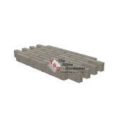 Recto Aqua Grey 19x5,5x8 cm productfoto