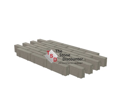 Recto Aqua Grey 19x5,5x8 cm productfoto