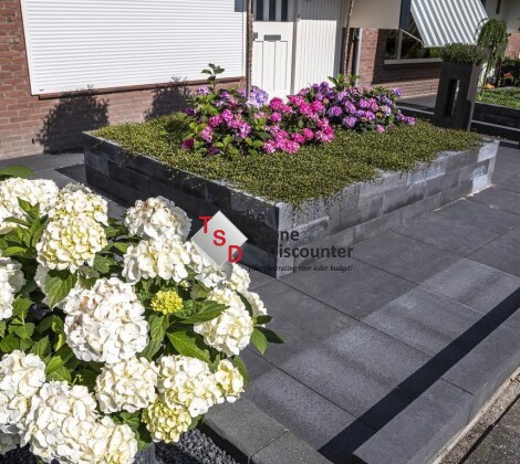 Lineablock Black 45x15x15 cm sfeerfoto