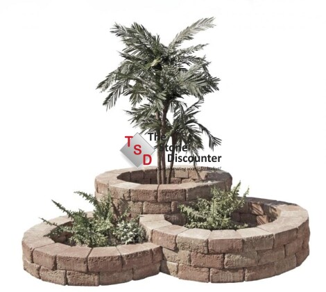Pilestone Primavera ronde bloembak Productfoto