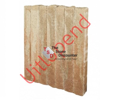 Palisade-Stapelblok Splitton Mont Blanc 100x12x12 cm productfoto