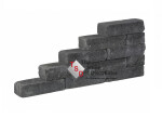 Pilestone Line Coal 40x15x10 cm Productfoto