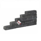 Pilestone Line Coal 40x15x10 cm Productfoto