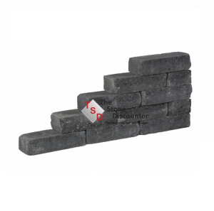 Pilestone Line Coal 40x15x10 cm Productfoto