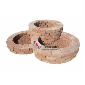 Pilestone Mont Blanc ronde bloembak sfeerfoto