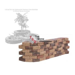 Pilestone Gloria ronde bloembak